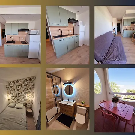 Le Fidji Cosy - Parking - Centre Ла-Гранд-Мот