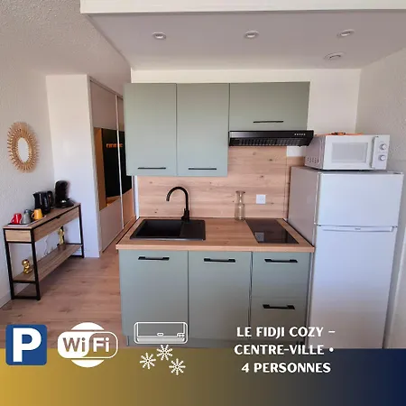 Le Fidji Cosy - Parking - Centre Апартаменты Ла-Гранд-Мот