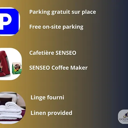 Le Fidji Cosy - Parking - Centre Апартаменты *